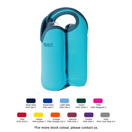 Twin Bottle Cooler with Snap Handle