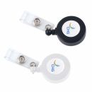 Round Retractable Card Holder