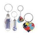 Custom Shaped Enamel Keyring