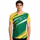 Men's 100% Polyester Sublimated Sports Tee Shirt
